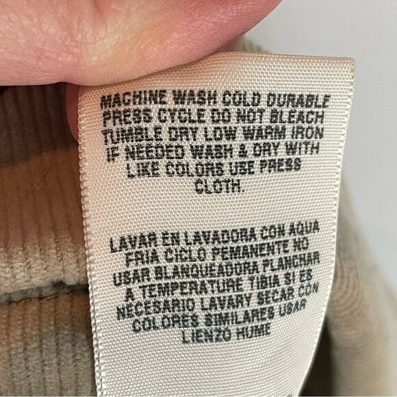 Vintage Signature Levi Strauss corduroy fitted blazer jacket 3 button closure - Picture 7 of 8